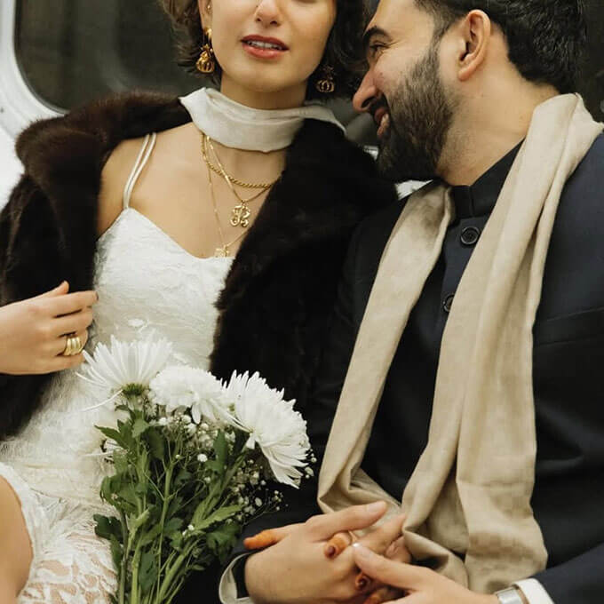 Duwaji in Bhavya Ramesh jewellery.