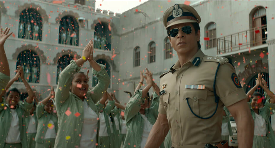 A still from 'Jawan'.
