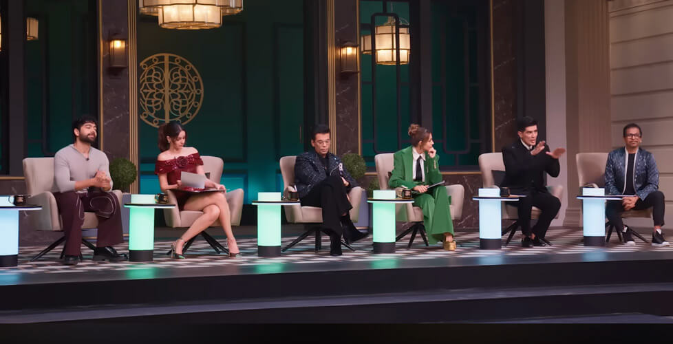 The jury panel of the reality show.