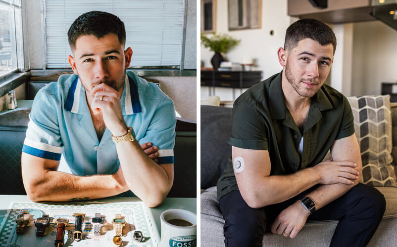 Jonas for the Fossil and Dexcom campaigns.