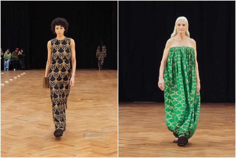 The garland is a recurring motif in this collection