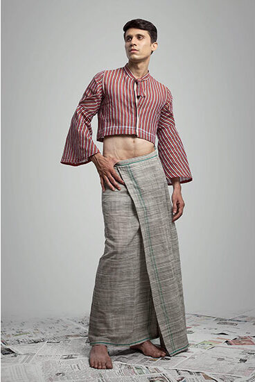 The waistband veshtis by Purushu Arie