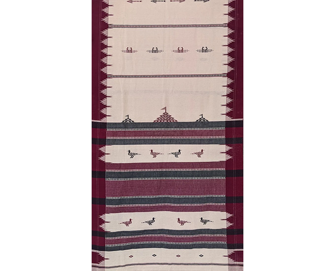 A Kotpad cotton sari.IndianVillèz