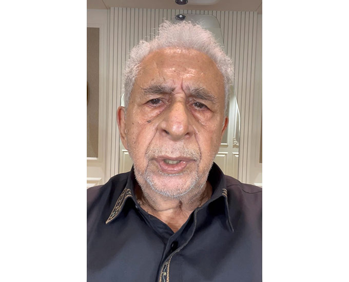Veteran actor Naseeruddin Shah shared a video online for the violence against student protesters.