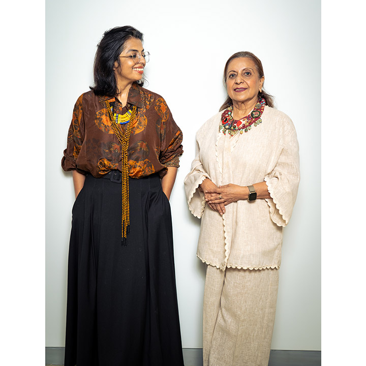 Pareina Thapar and Neeta Raheja photographed for TVOF.