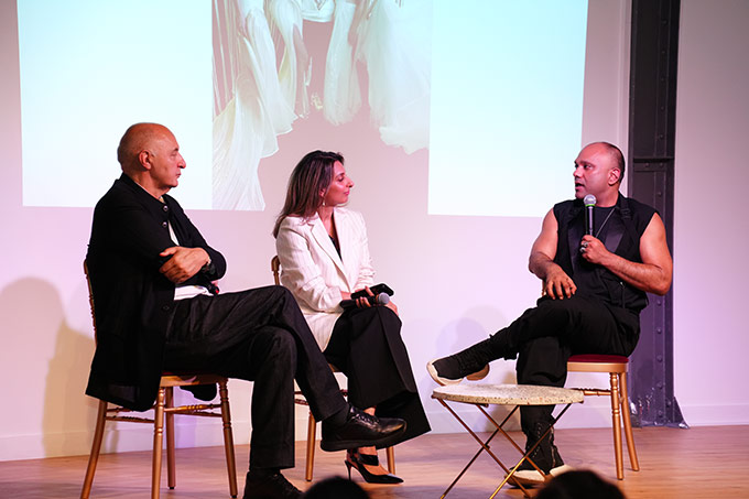Pascal Morand and Gaurav Gupta in conversation with Divia Thani.