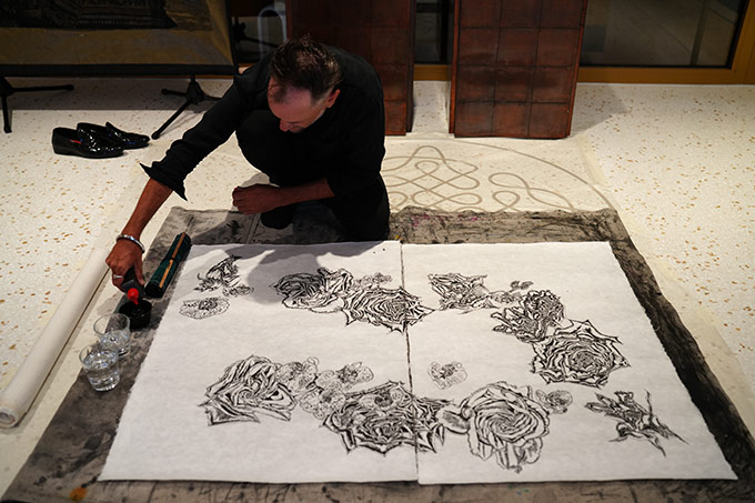 Live art by Thomas Henrioth.