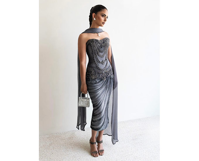 Isha Mukesh Ambani in a look from the collection.