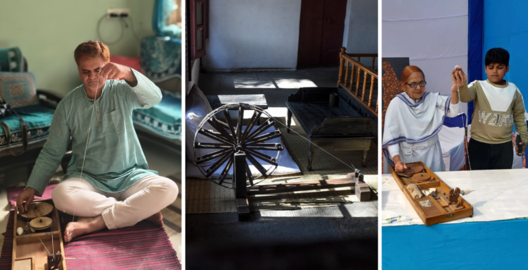 What the Charkha Spins, Besides the Yarn